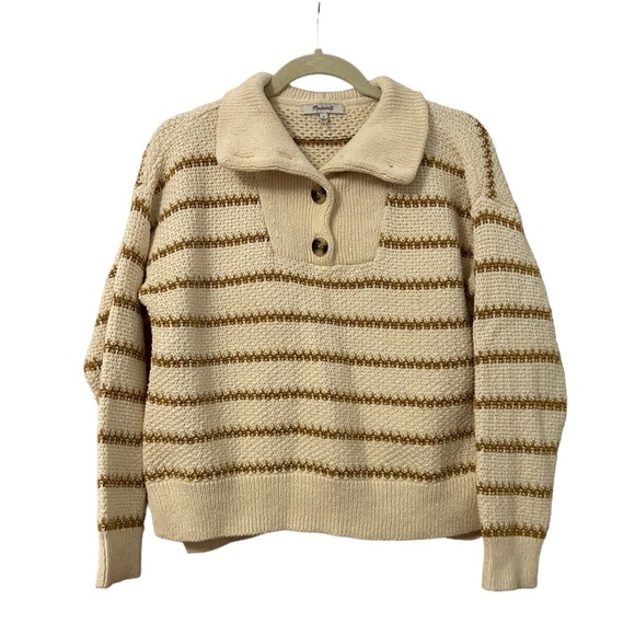 MADEWELL CANBY COLLARED SWEATER - Picture 3 of 7